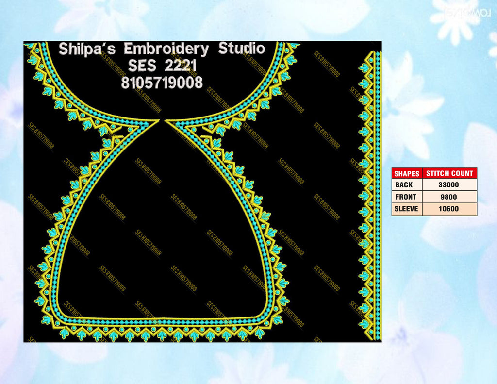 Embroidery Designs 2201-2300 Series
