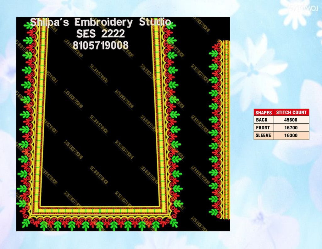 Embroidery Designs 2201-2300 Series