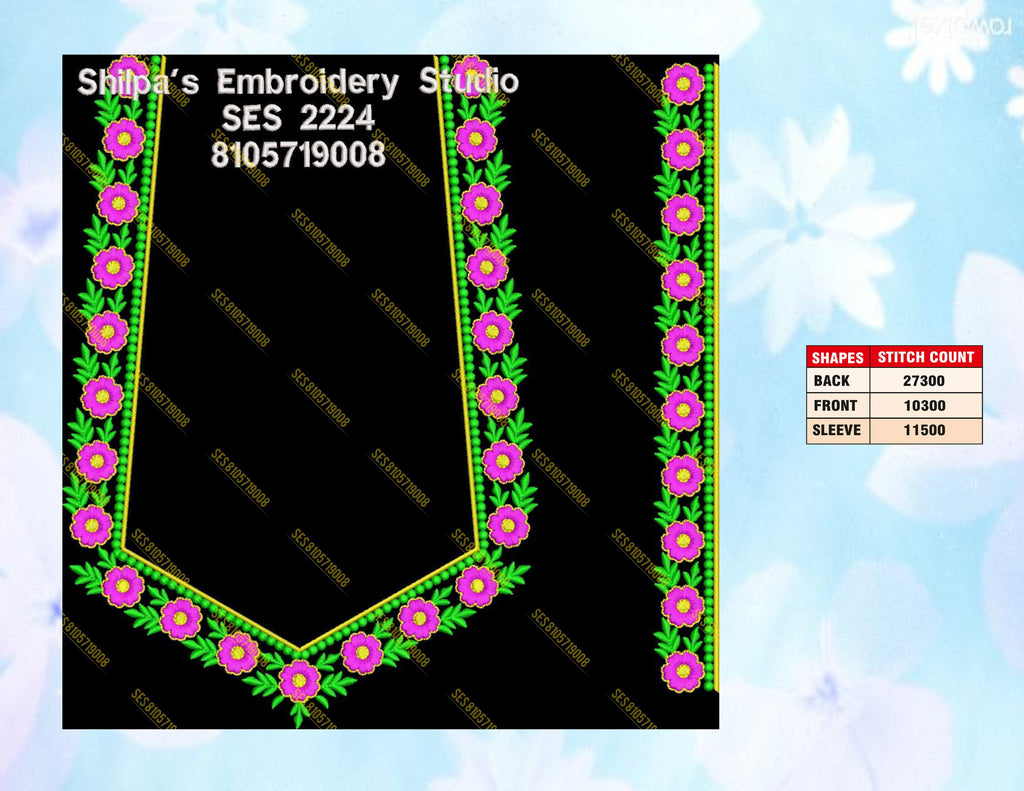Embroidery Designs 2201-2300 Series