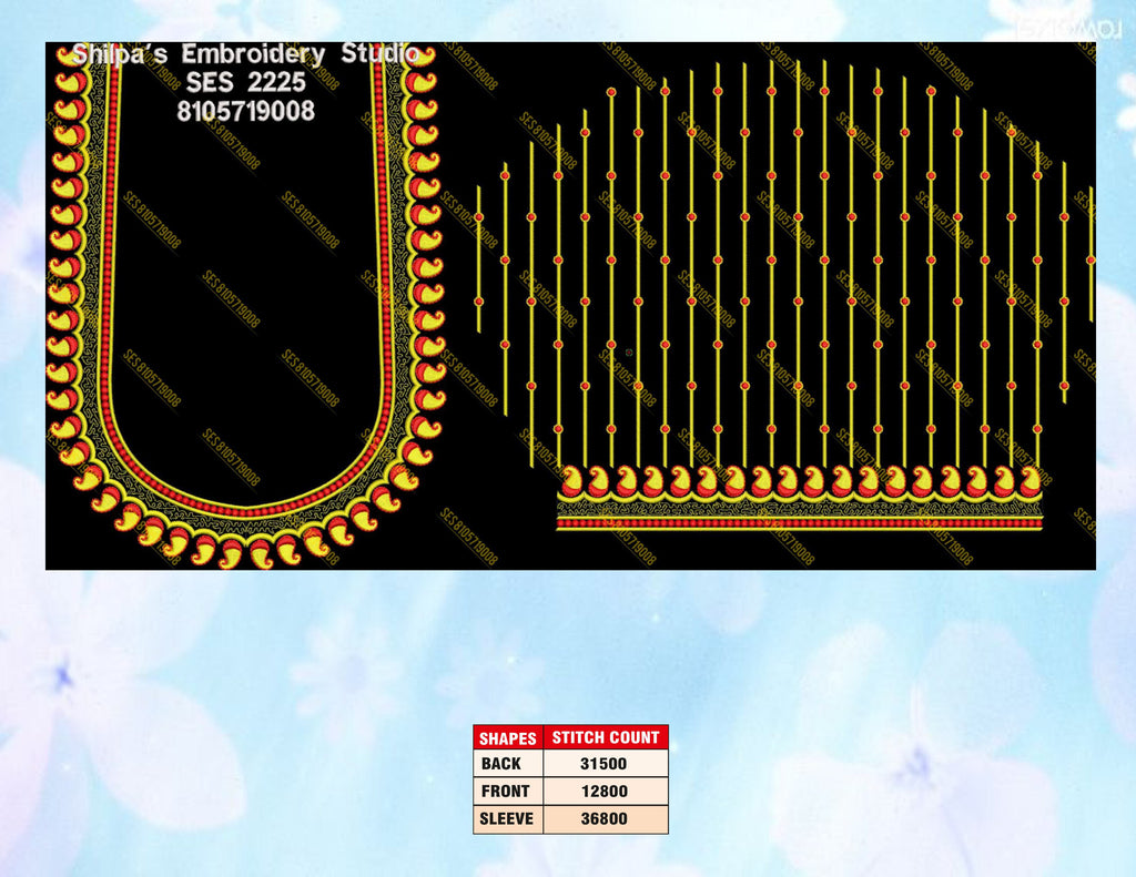Embroidery Designs 2201-2300 Series