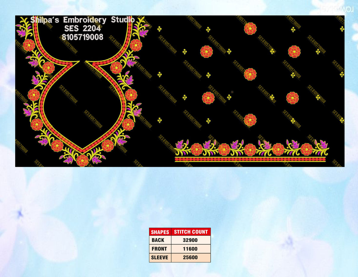 Embroidery Designs 2201-2300 Series