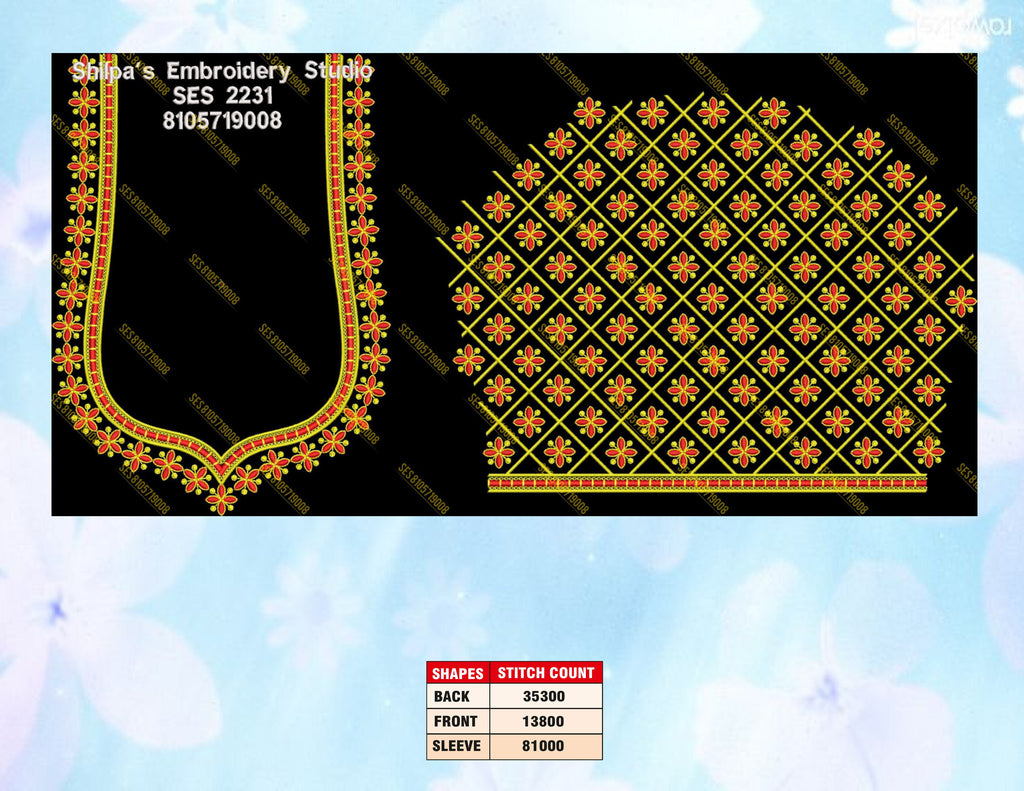 Embroidery Designs 2201-2300 Series