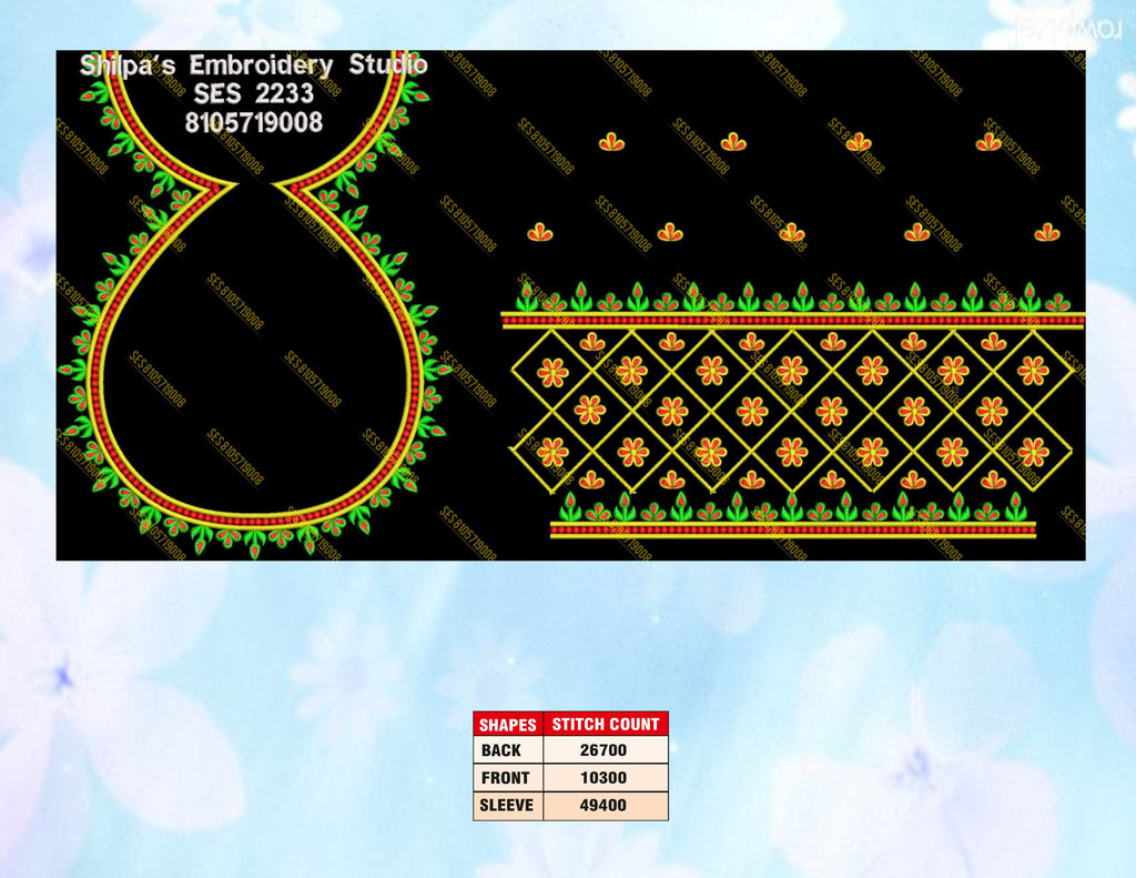 Embroidery Designs 2201-2300 Series