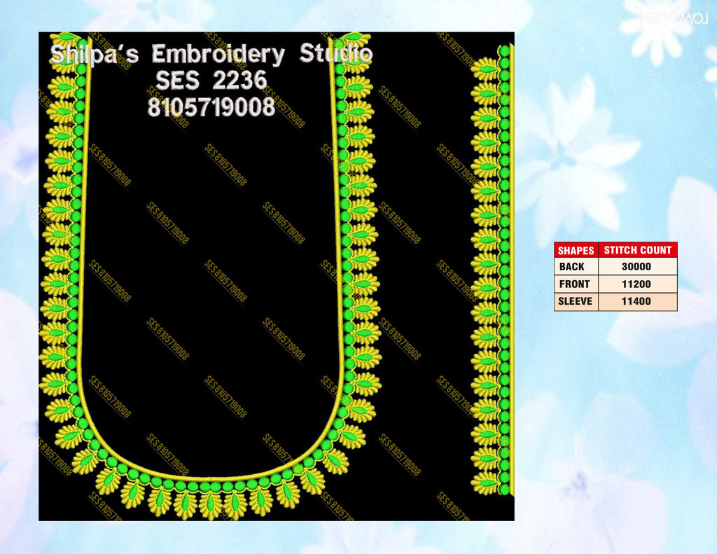 Embroidery Designs 2201-2300 Series