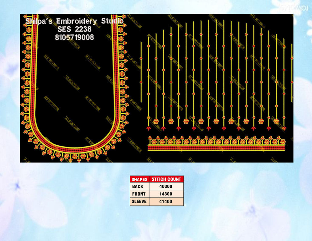 Embroidery Designs 2201-2300 Series