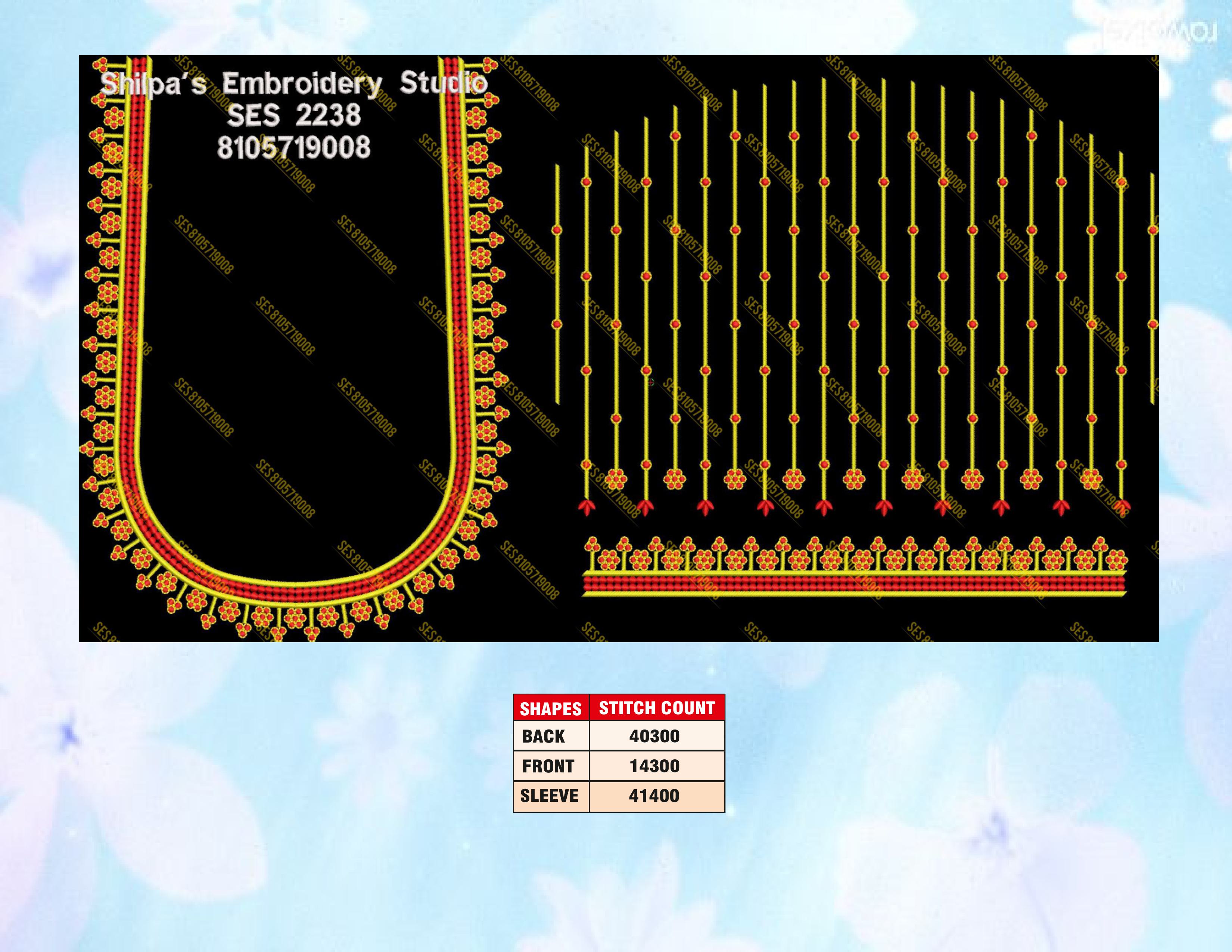 Embroidery Designs 2201-2300 Series