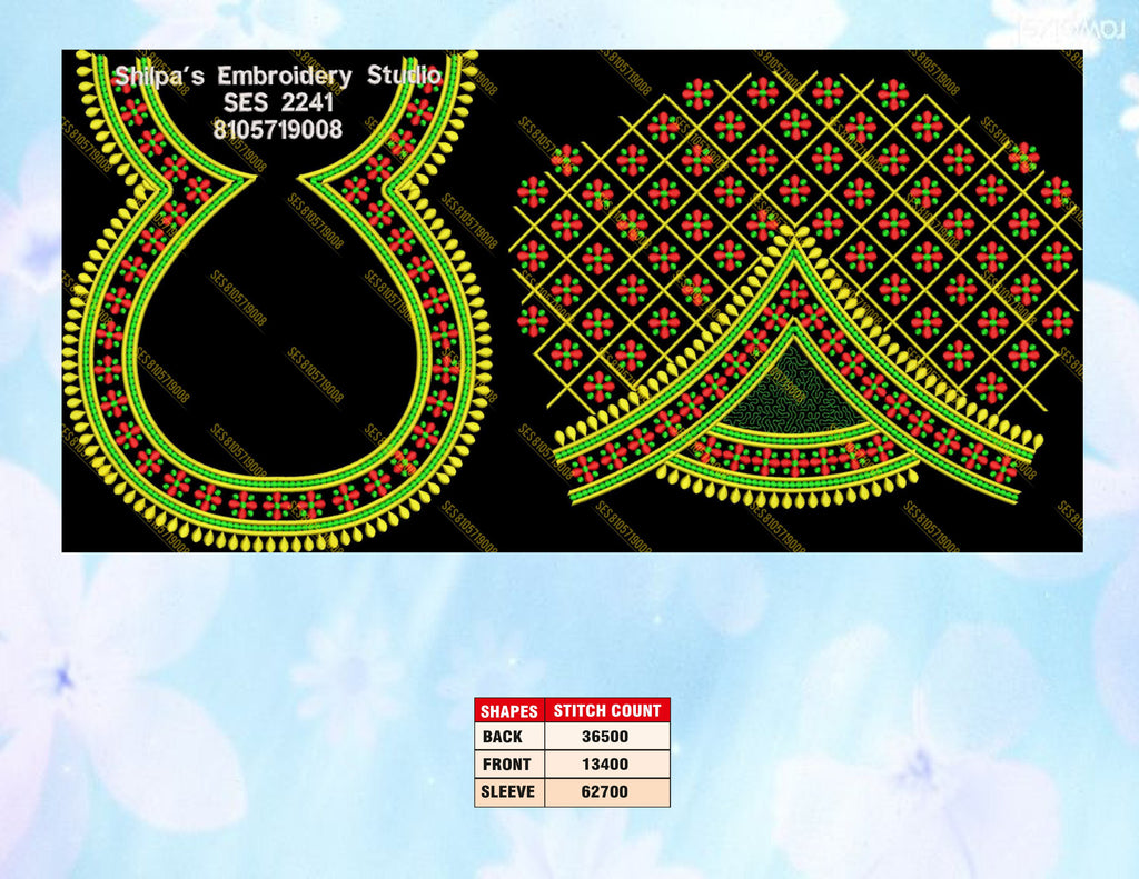 Embroidery Designs 2201-2300 Series