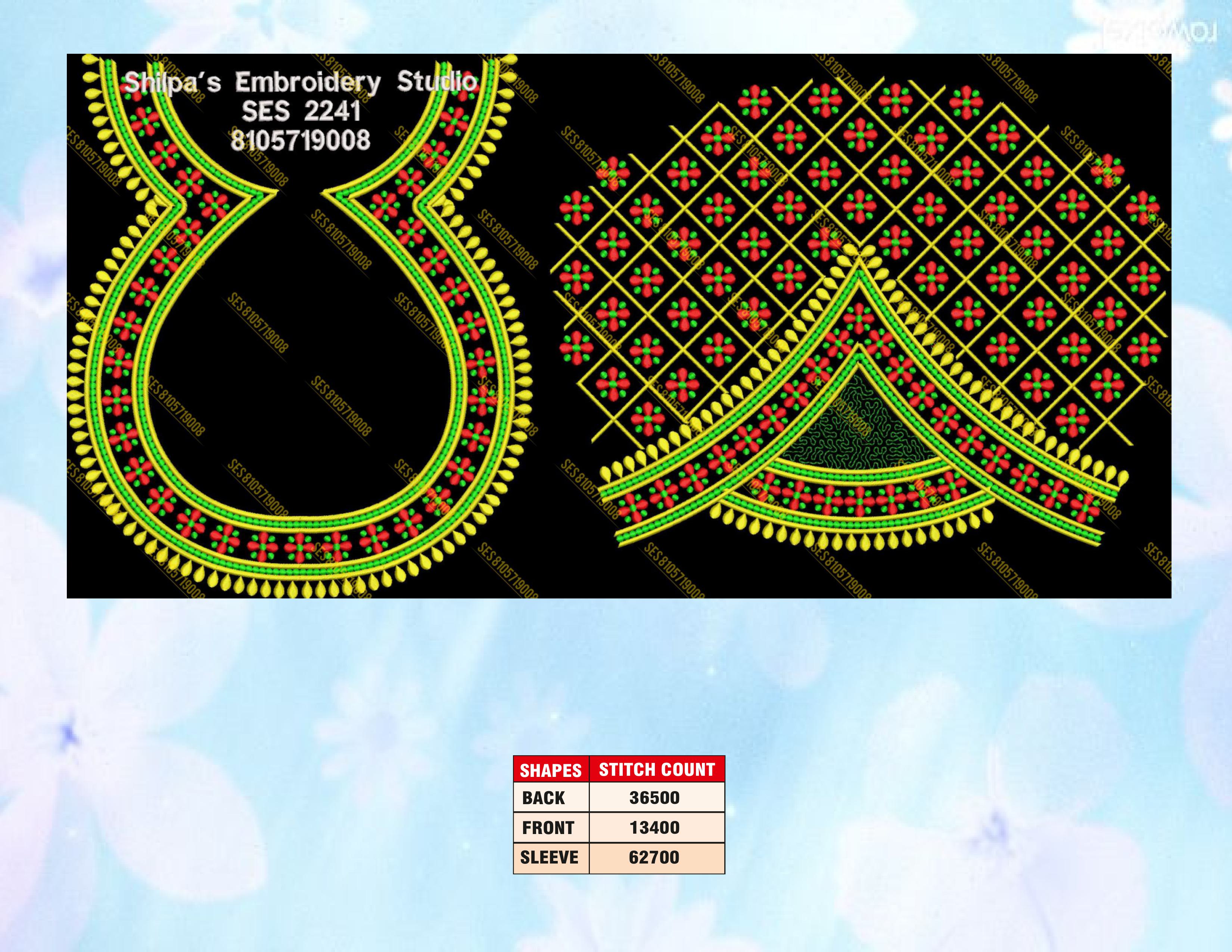 Embroidery Designs 2201-2300 Series