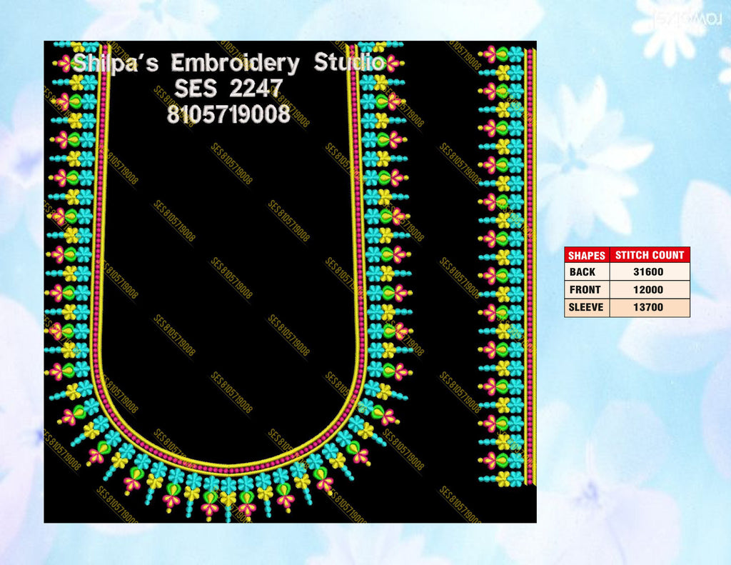 Embroidery Designs 2201-2300 Series