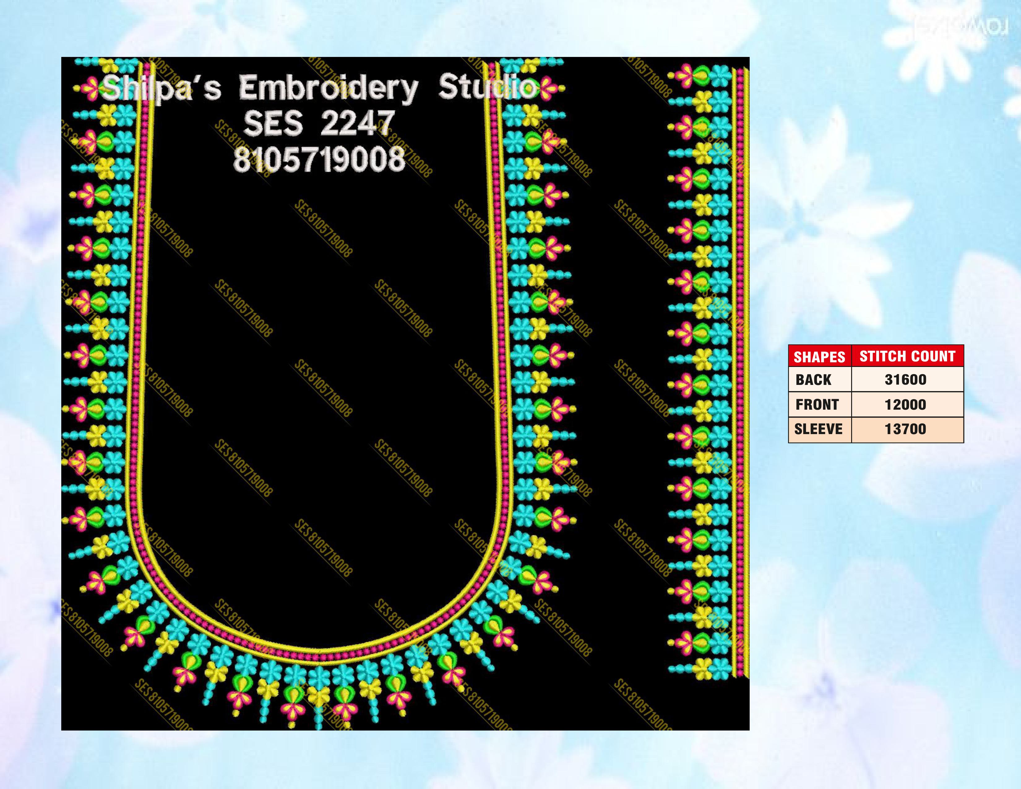 Embroidery Designs 2201-2300 Series