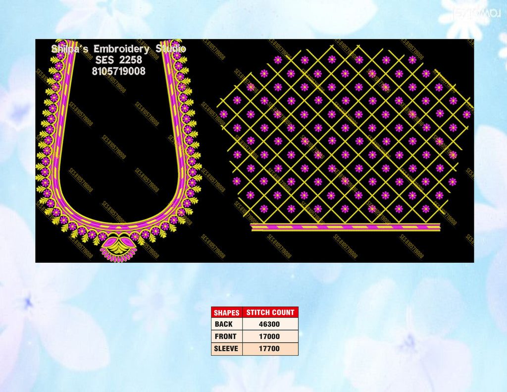 Embroidery Designs 2201-2300 Series