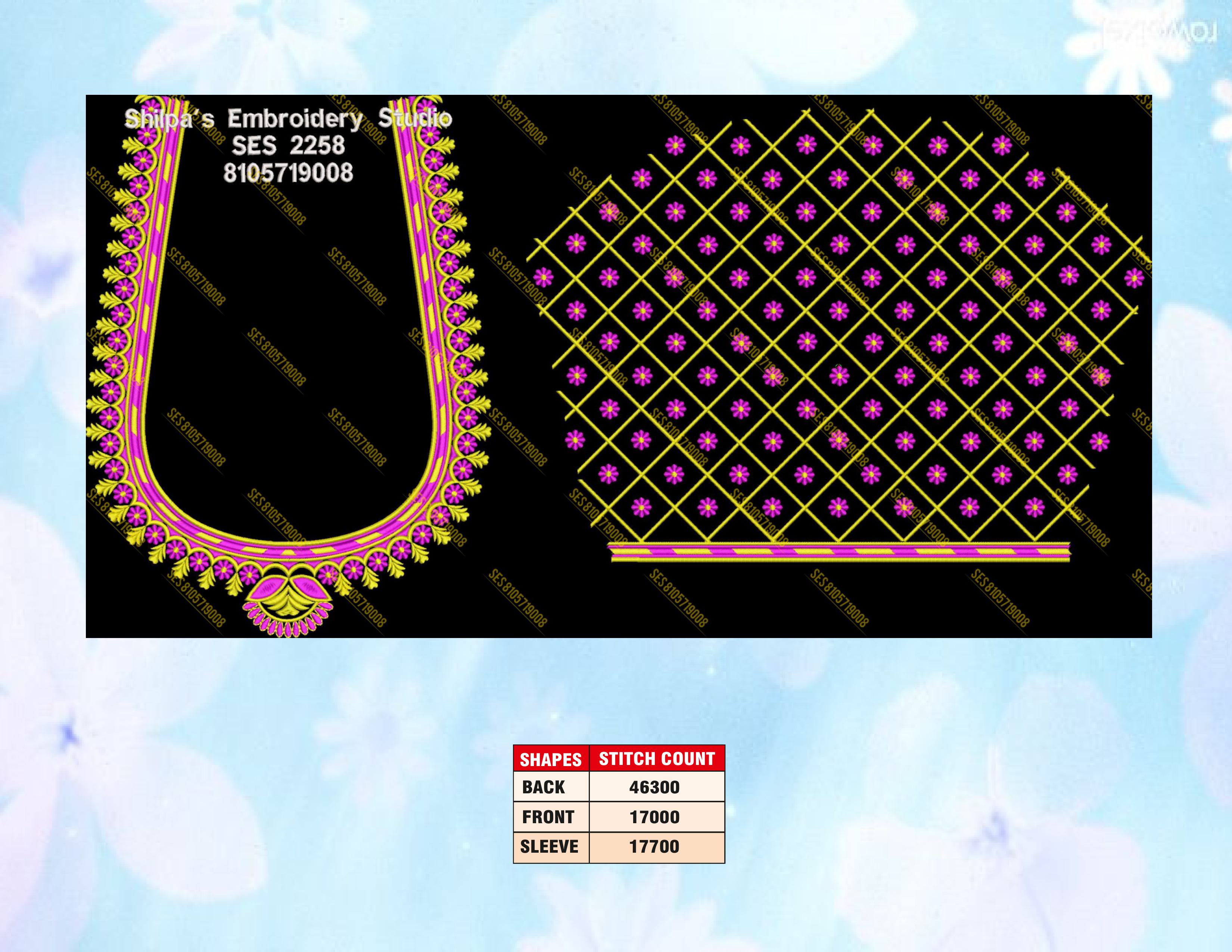 Embroidery Designs 2201-2300 Series