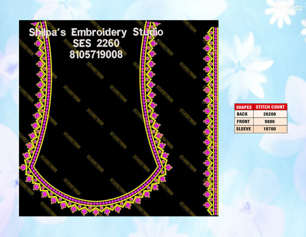 Embroidery Designs 2201-2300 Series