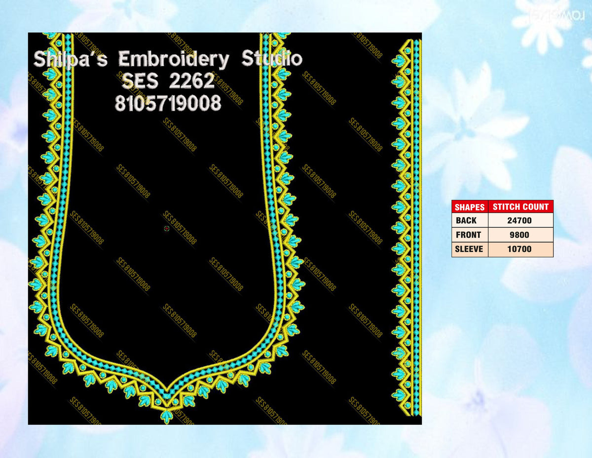 Embroidery Designs 2201-2300 Series
