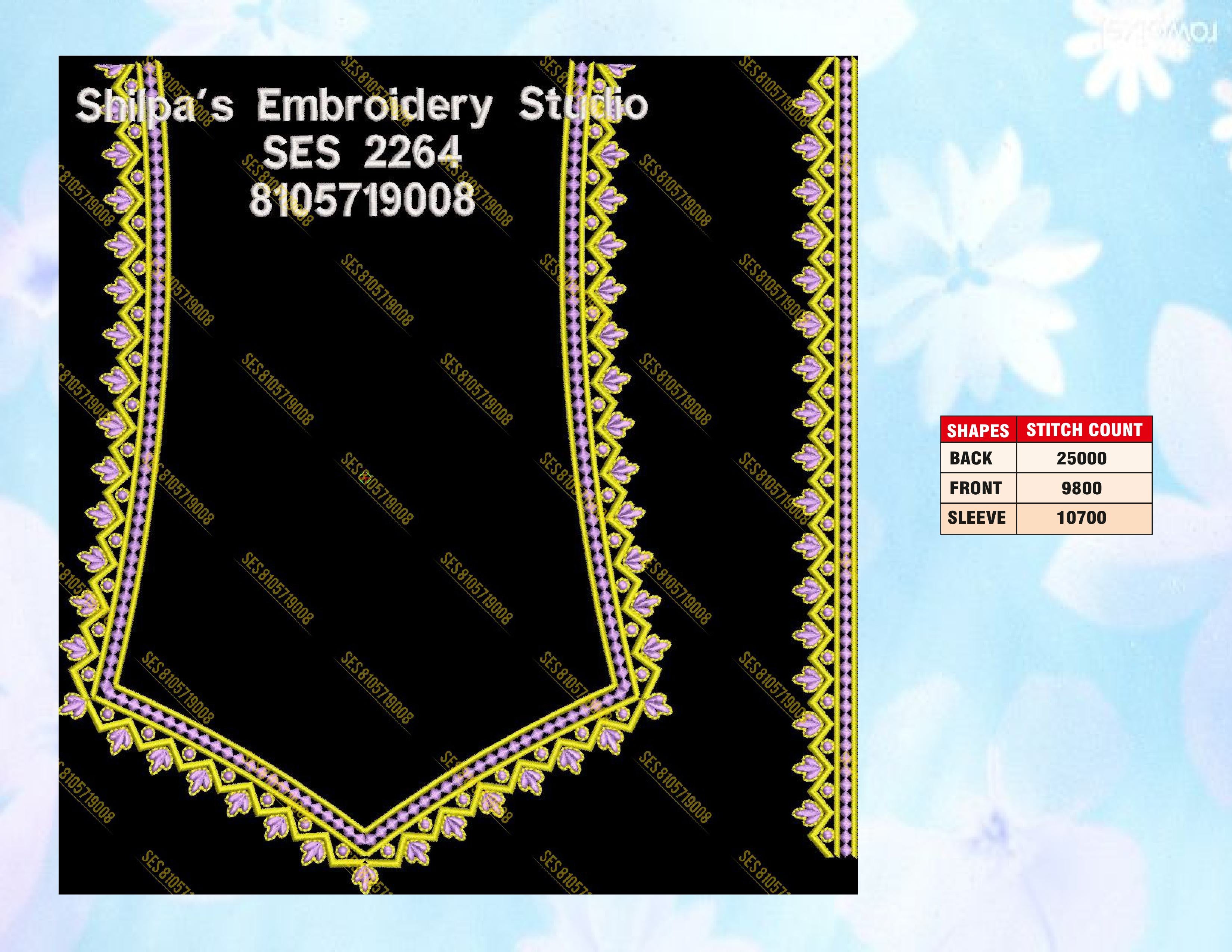 Embroidery Designs 2201-2300 Series