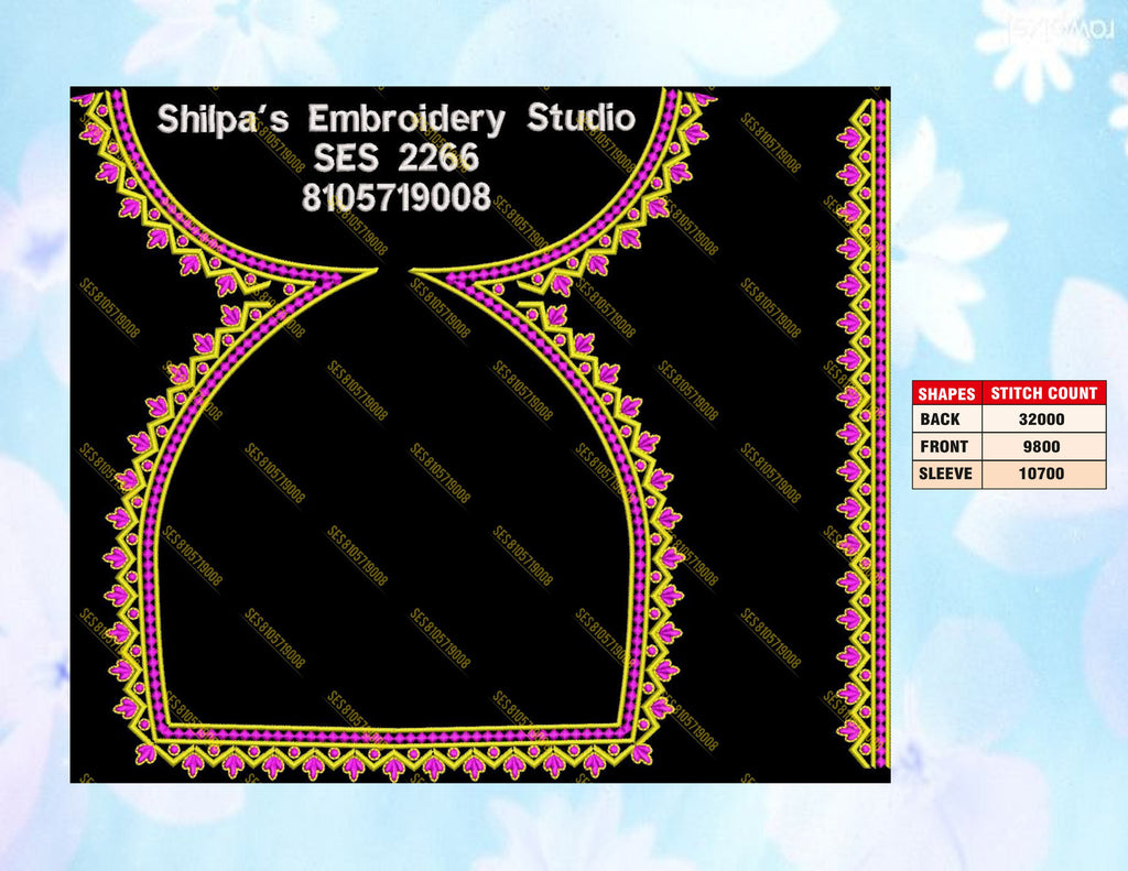 Embroidery Designs 2201-2300 Series