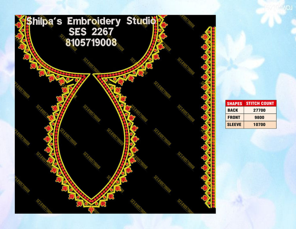 Embroidery Designs 2201-2300 Series