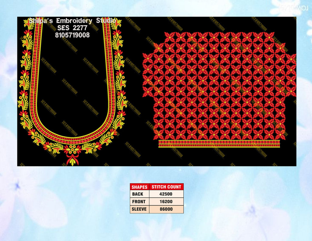 Embroidery Designs 2201-2300 Series