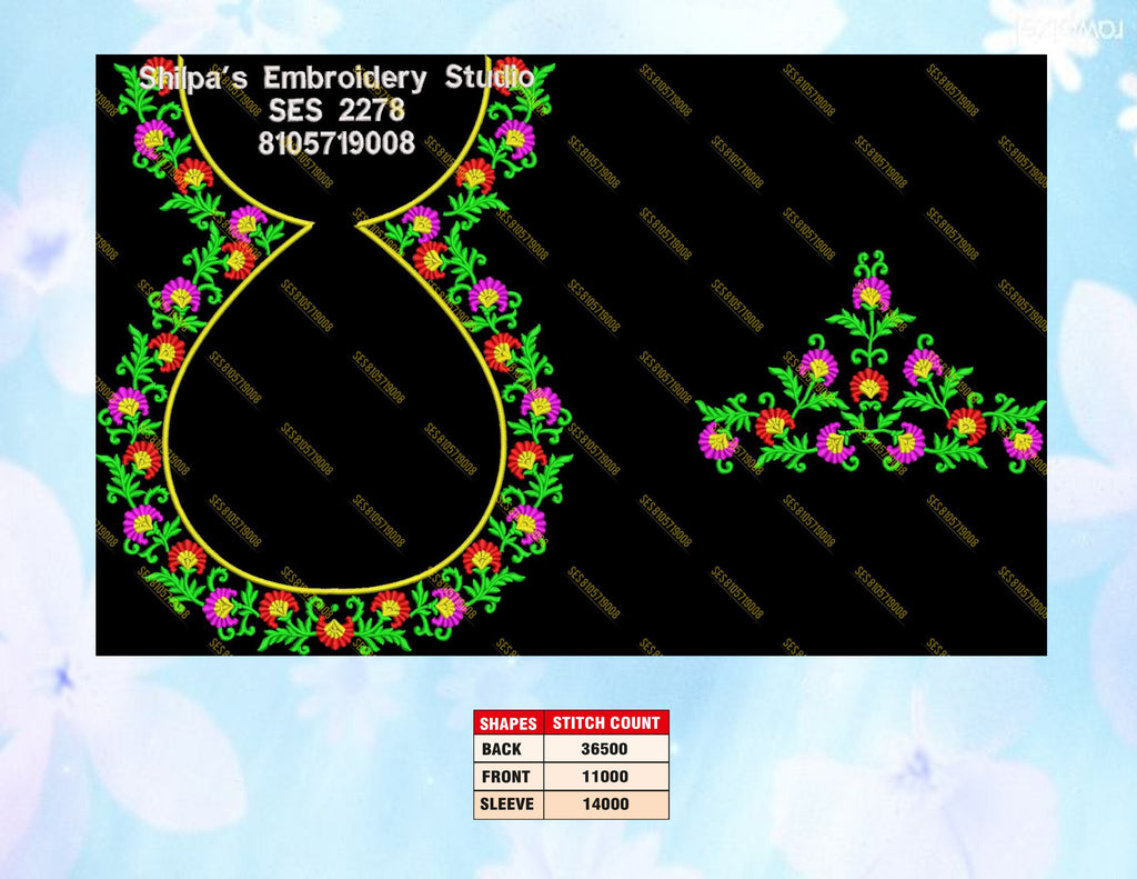 Embroidery Designs 2201-2300 Series