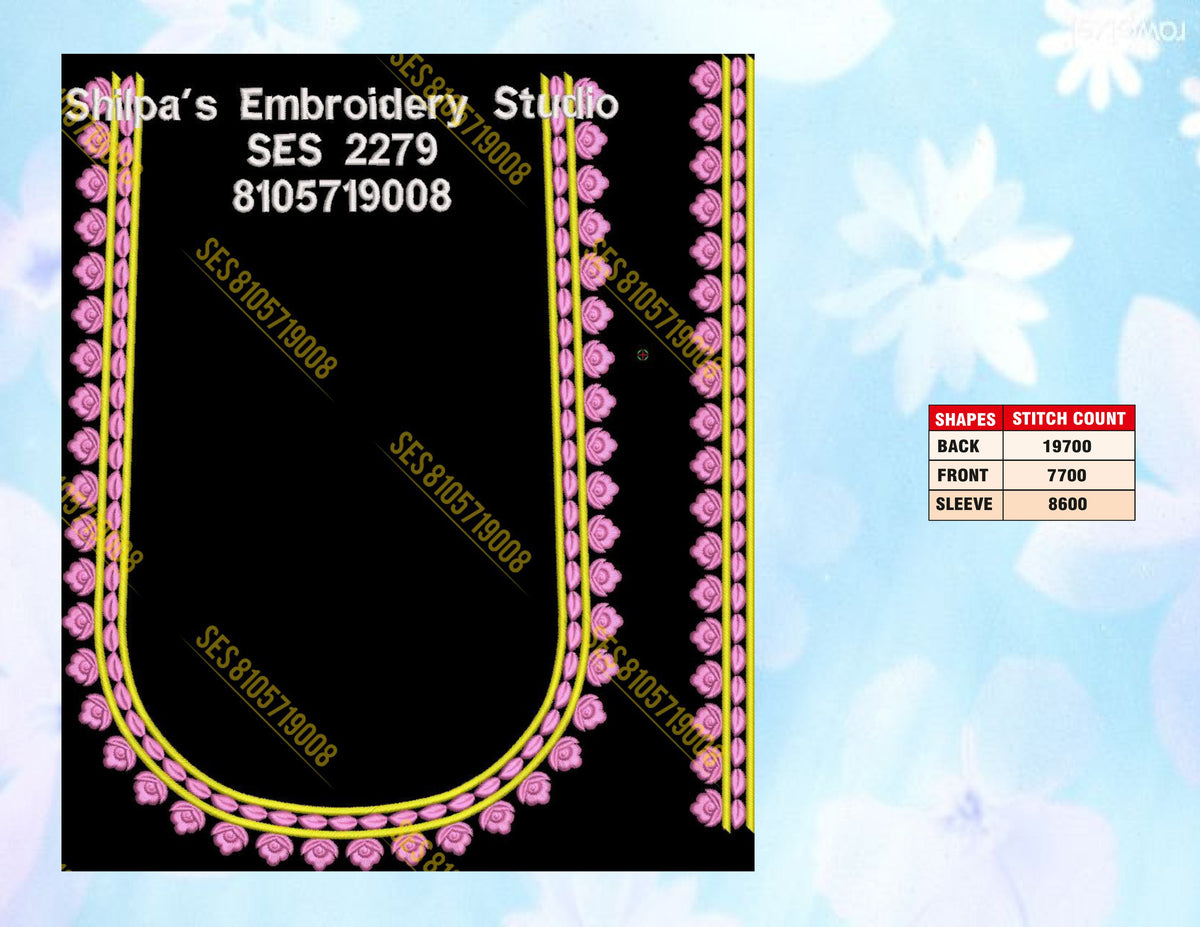 Embroidery Designs 2201-2300 Series