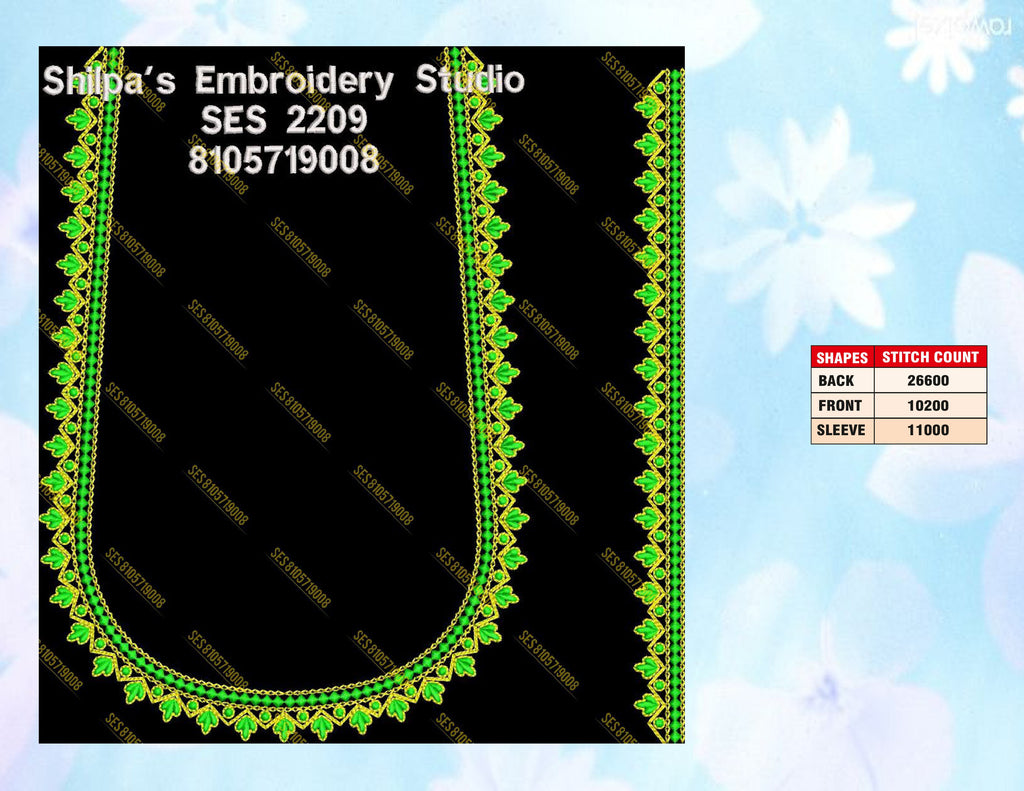 Embroidery Designs 2201-2300 Series