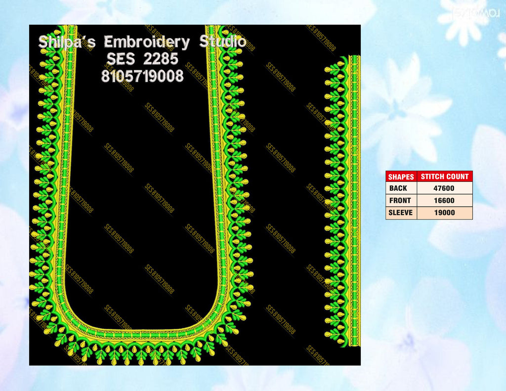 Embroidery Designs 2201-2300 Series