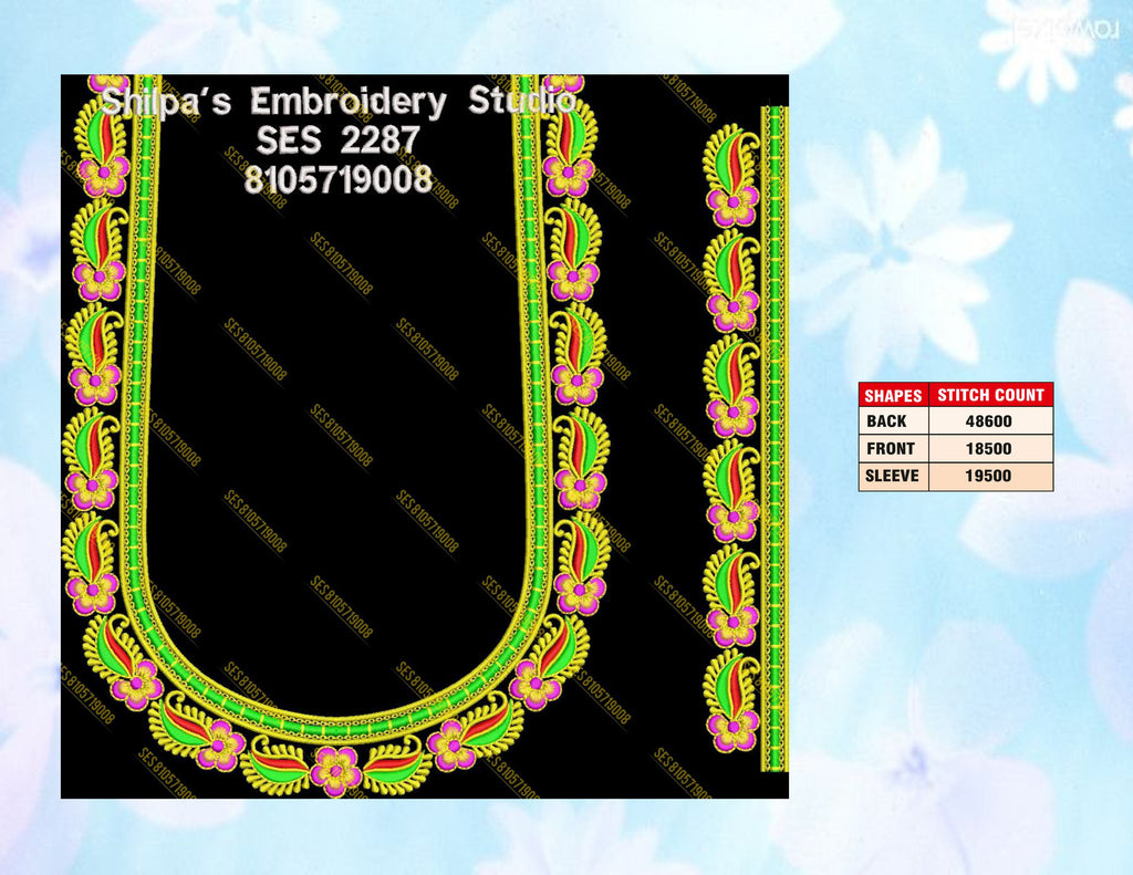 Embroidery Designs 2201-2300 Series