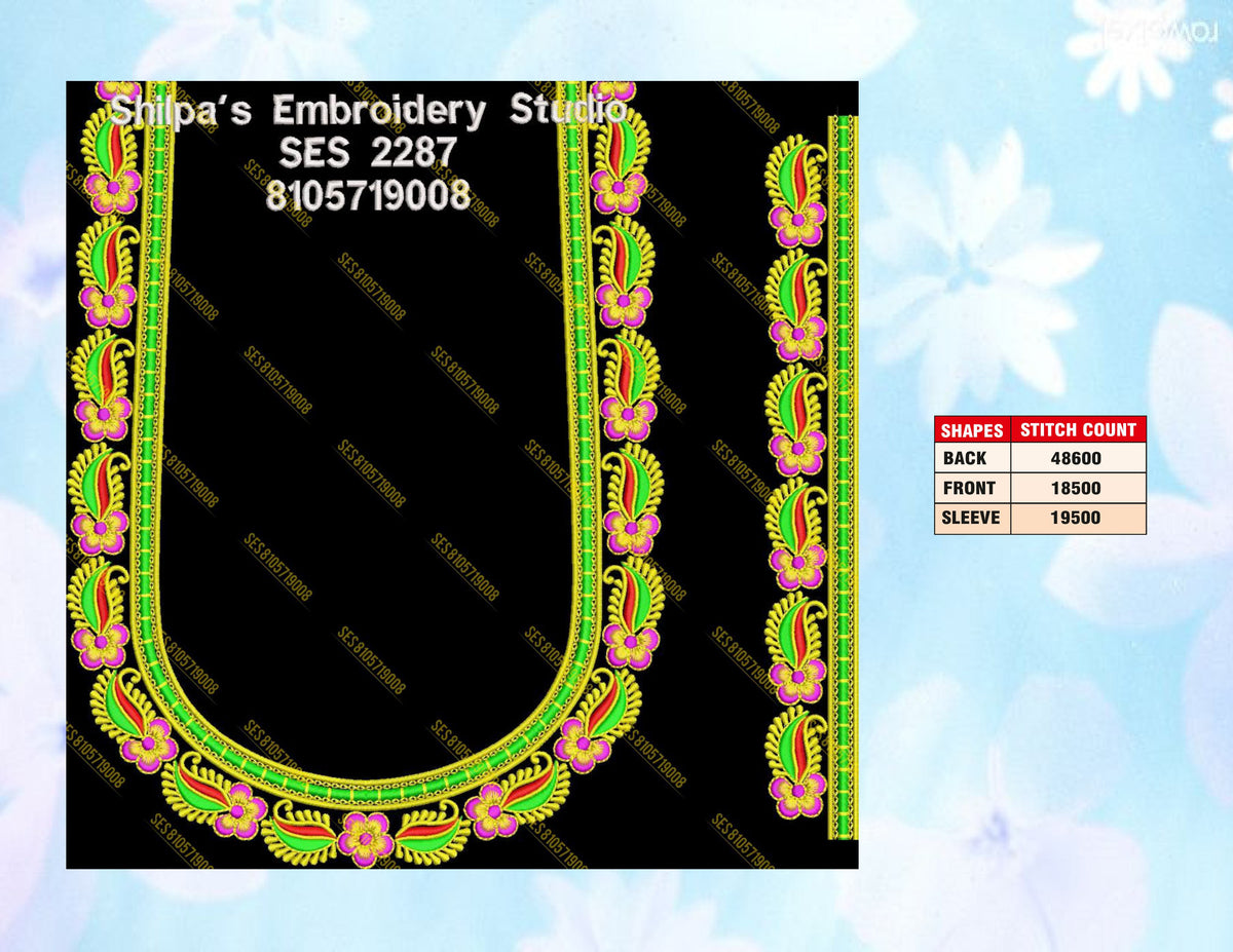 Embroidery Designs 2201-2300 Series