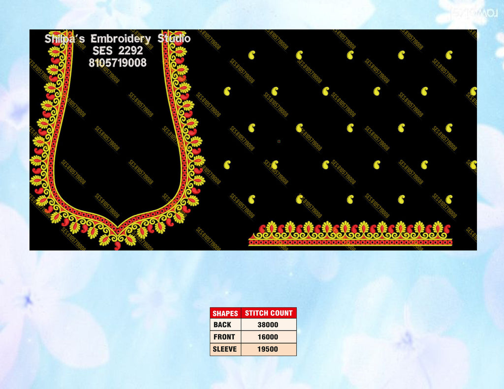Embroidery Designs 2201-2300 Series