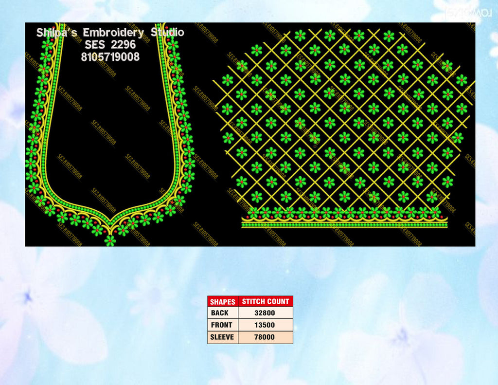 Embroidery Designs 2201-2300 Series