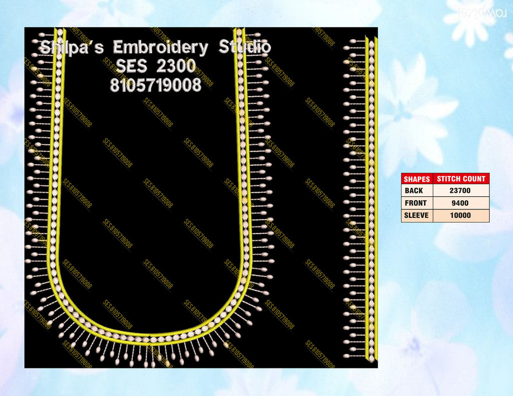 Embroidery Designs 2201-2300 Series