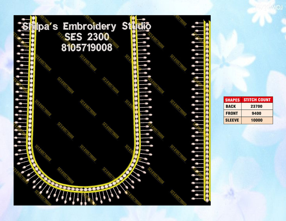 Embroidery Designs 2201-2300 Series