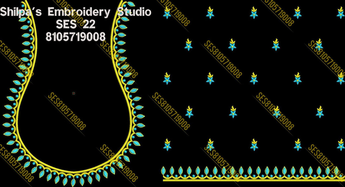 Embroidery Designs 1-100 Series
