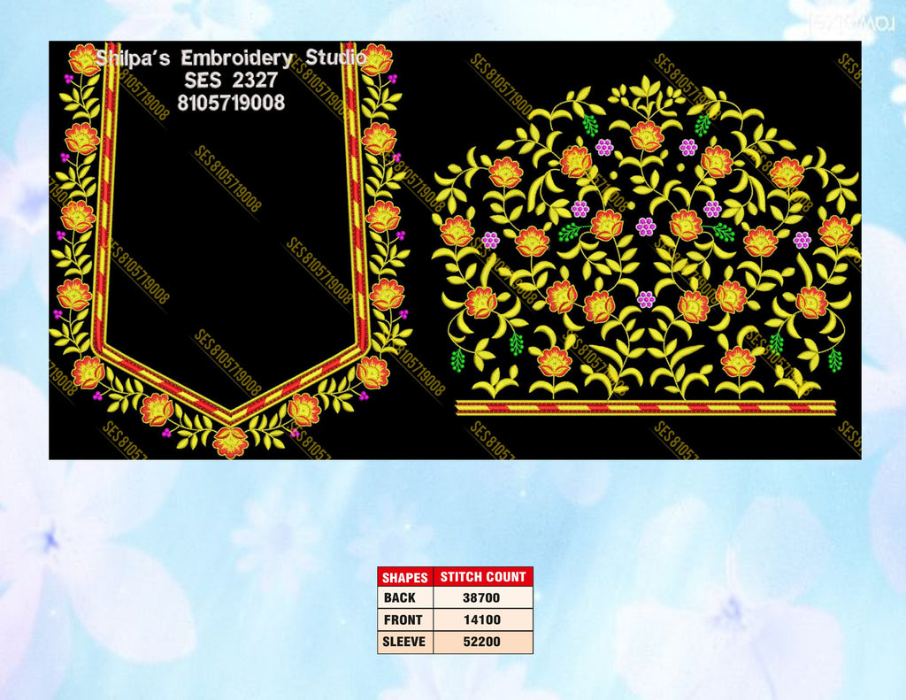 Embroidery Designs 2301-2400 Series