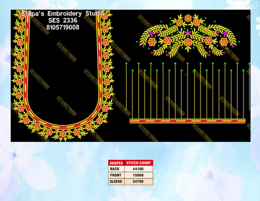 Embroidery Designs 2301-2400 Series