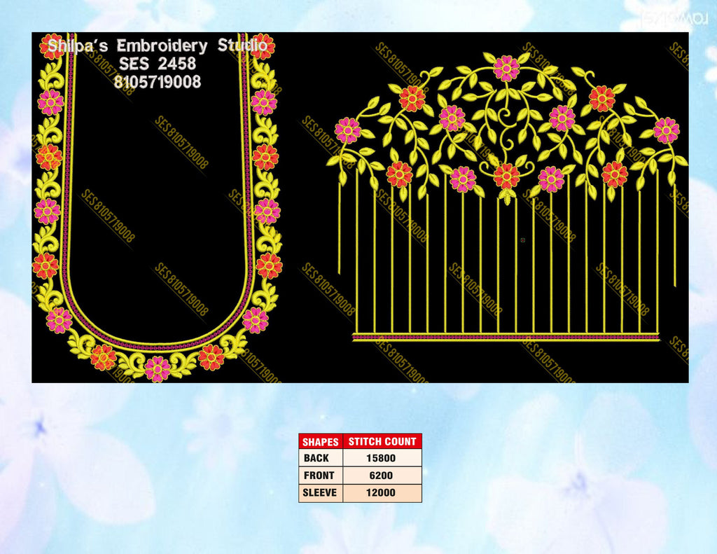 Embroidery Designs 2301-2400 Series