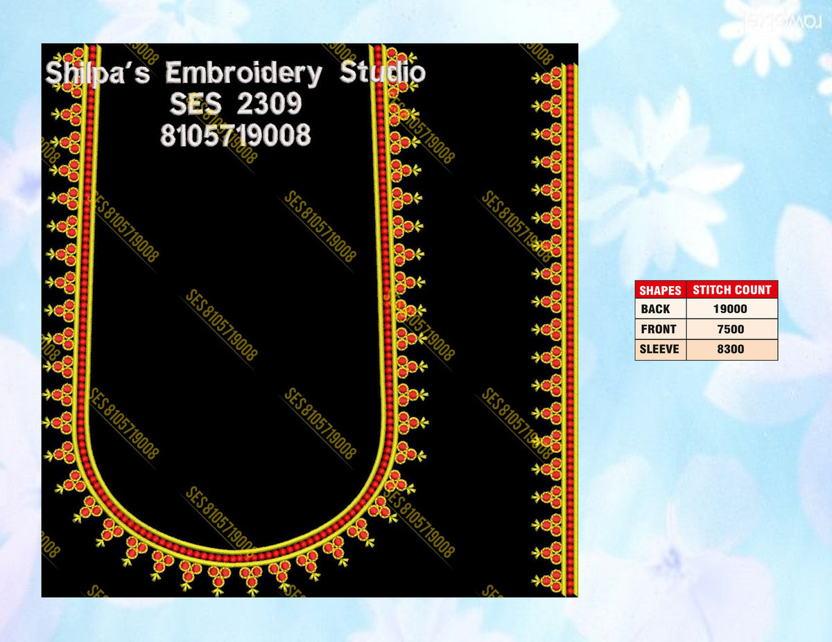 Embroidery Designs 2301-2400 Series