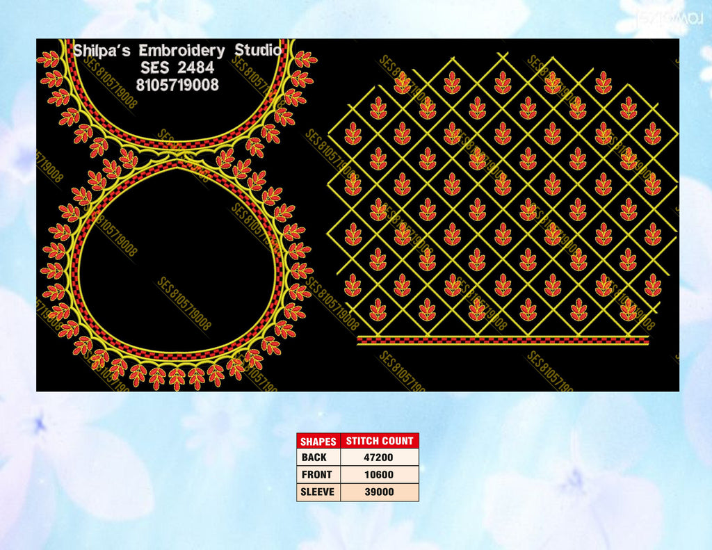 Embroidery Designs 2301-2400 Series