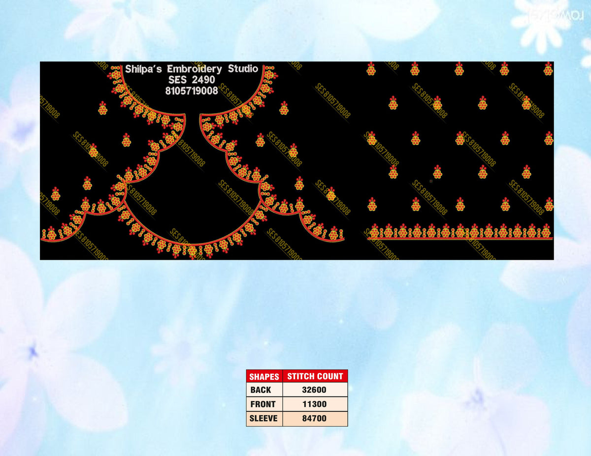 Embroidery Designs 2301-2400 Series