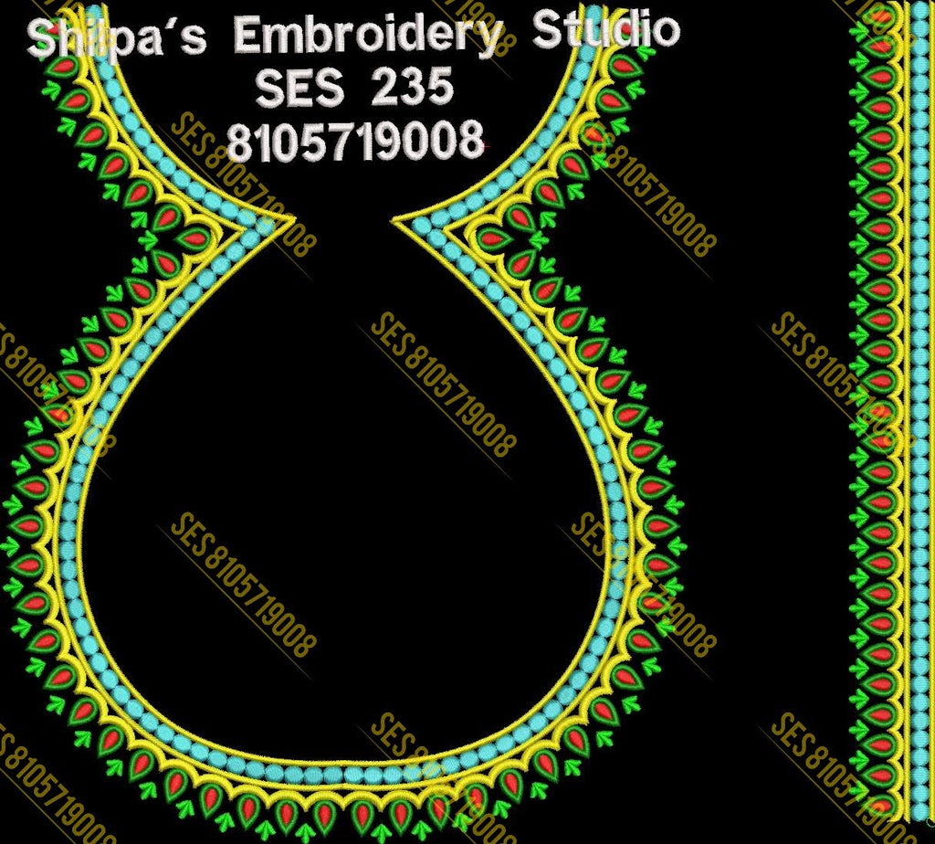 Embroidery Designs 201-300 Series