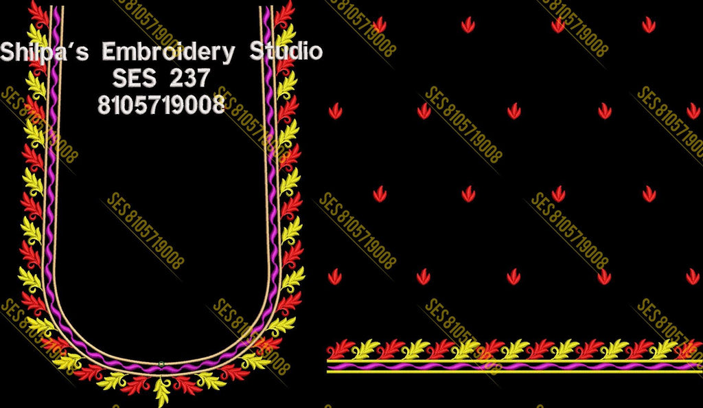Embroidery Designs 201-300 Series
