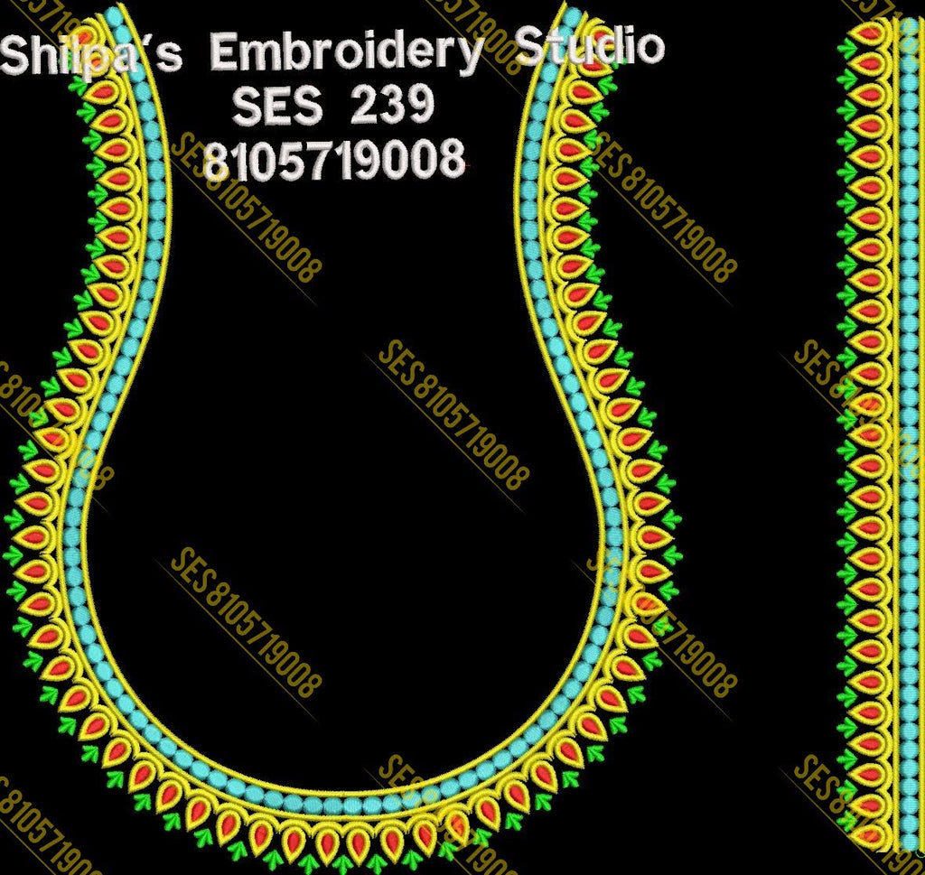 Embroidery Designs 201-300 Series