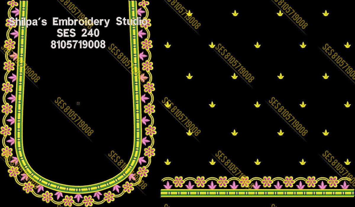 Embroidery Designs 201-300 Series