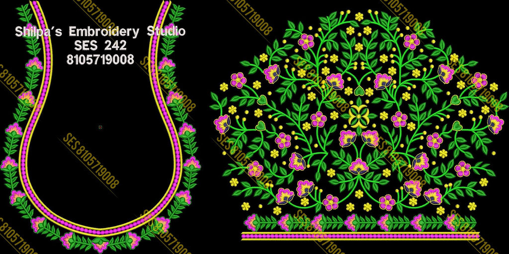 Embroidery Designs 201-300 Series