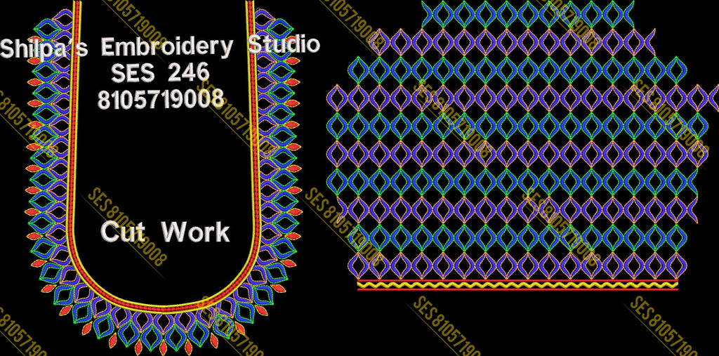Embroidery Designs 201-300 Series