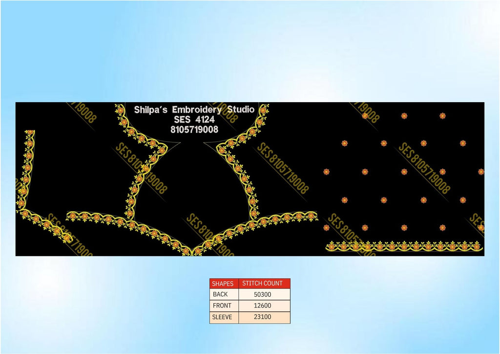 Embroidery Designs 4101-4200 Series