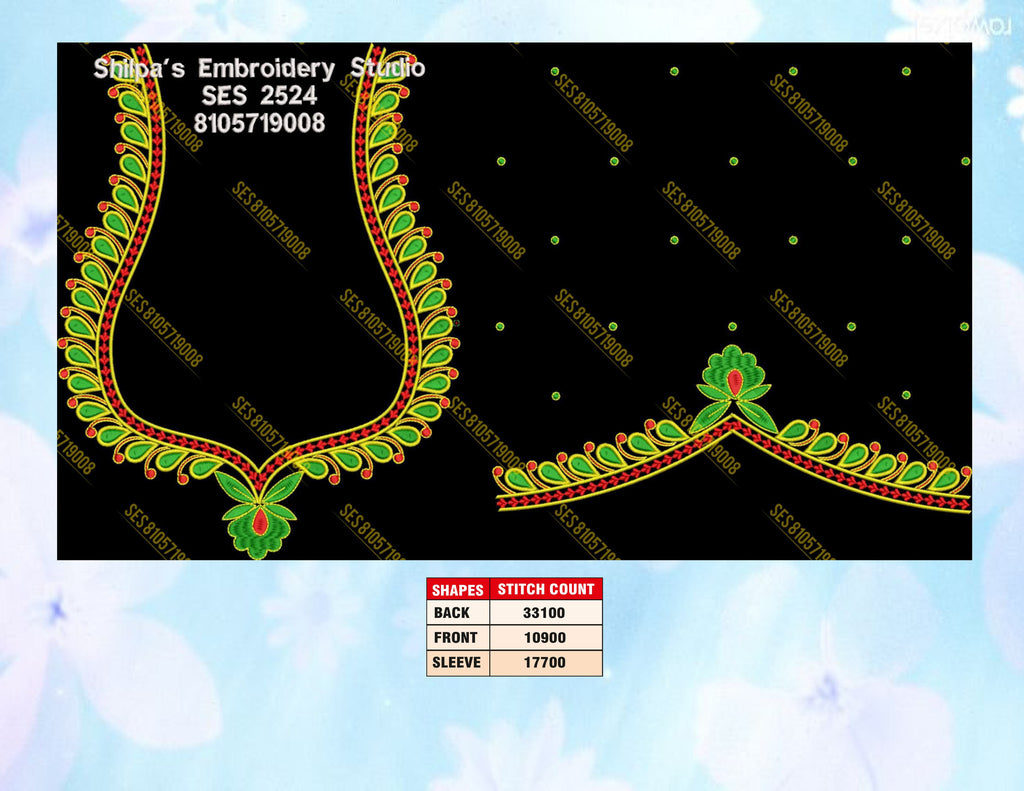 Embroidery Designs 2501-2600 Series