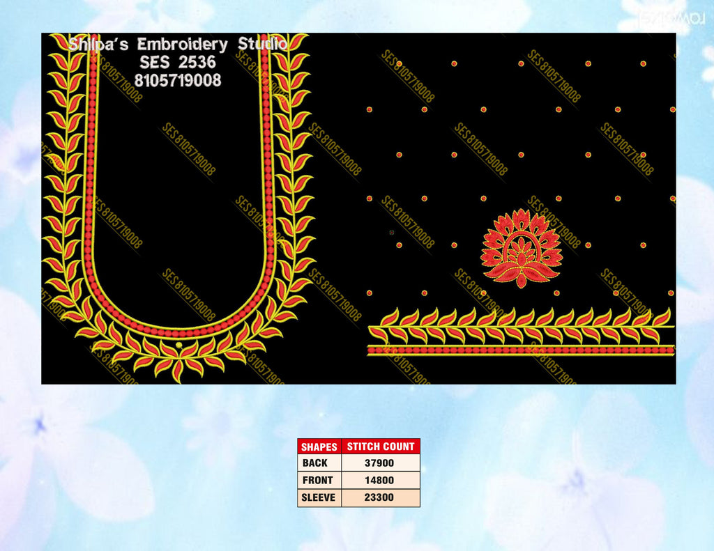 Embroidery Designs 2501-2600 Series