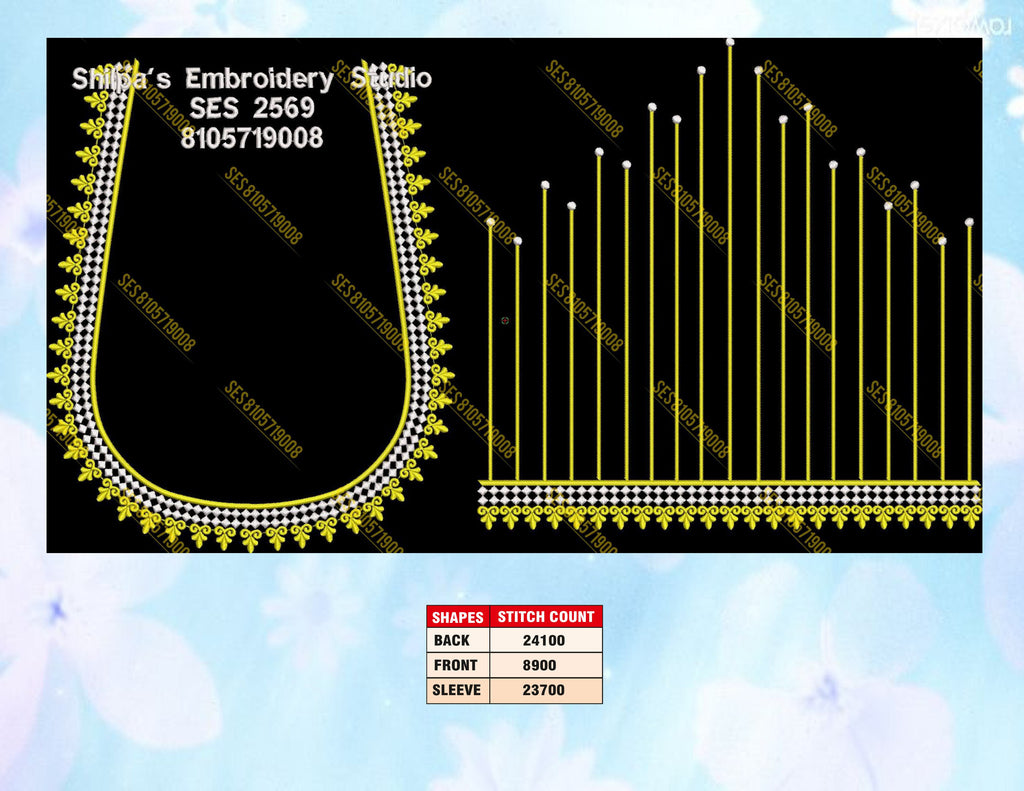 Embroidery Designs 2501-2600 Series