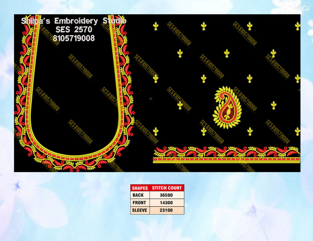Embroidery Designs 2501-2600 Series